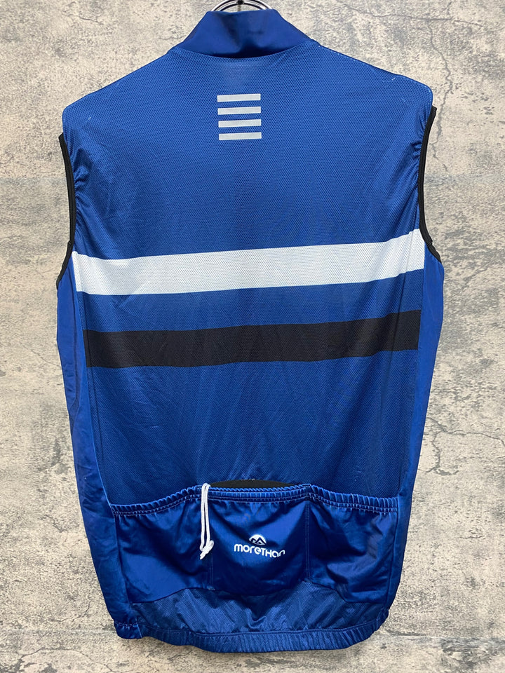 JR141 モーゼン Morethan ジレ サイクルベスト ネイビー L