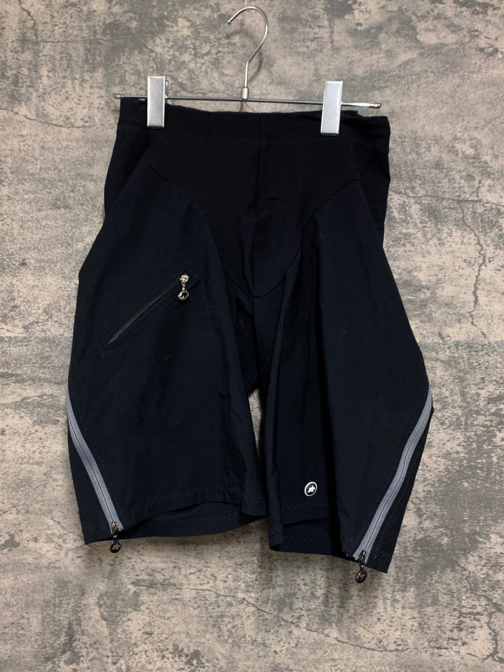 JG618 アソス assos H.RALLY CARGO ハーフパンツ 黒 S
