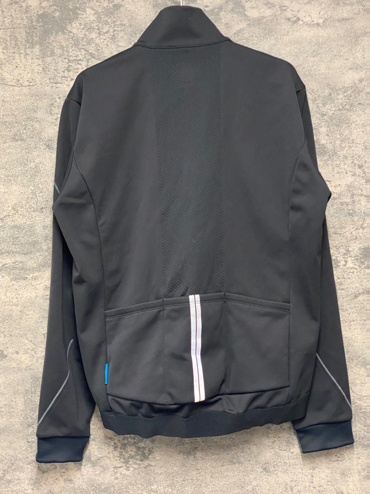 JW037 シマノ SHIMANO 長袖 サイクルジャケット 黒 L 裏起毛