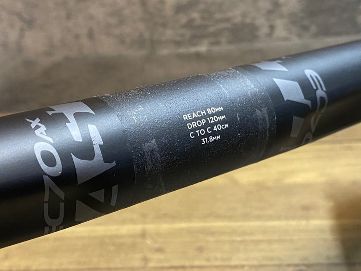 JN748 イーストン EASTON EC70 AX カーボン ドロップハンドル ブラケットC-C400mm Φ31.8
