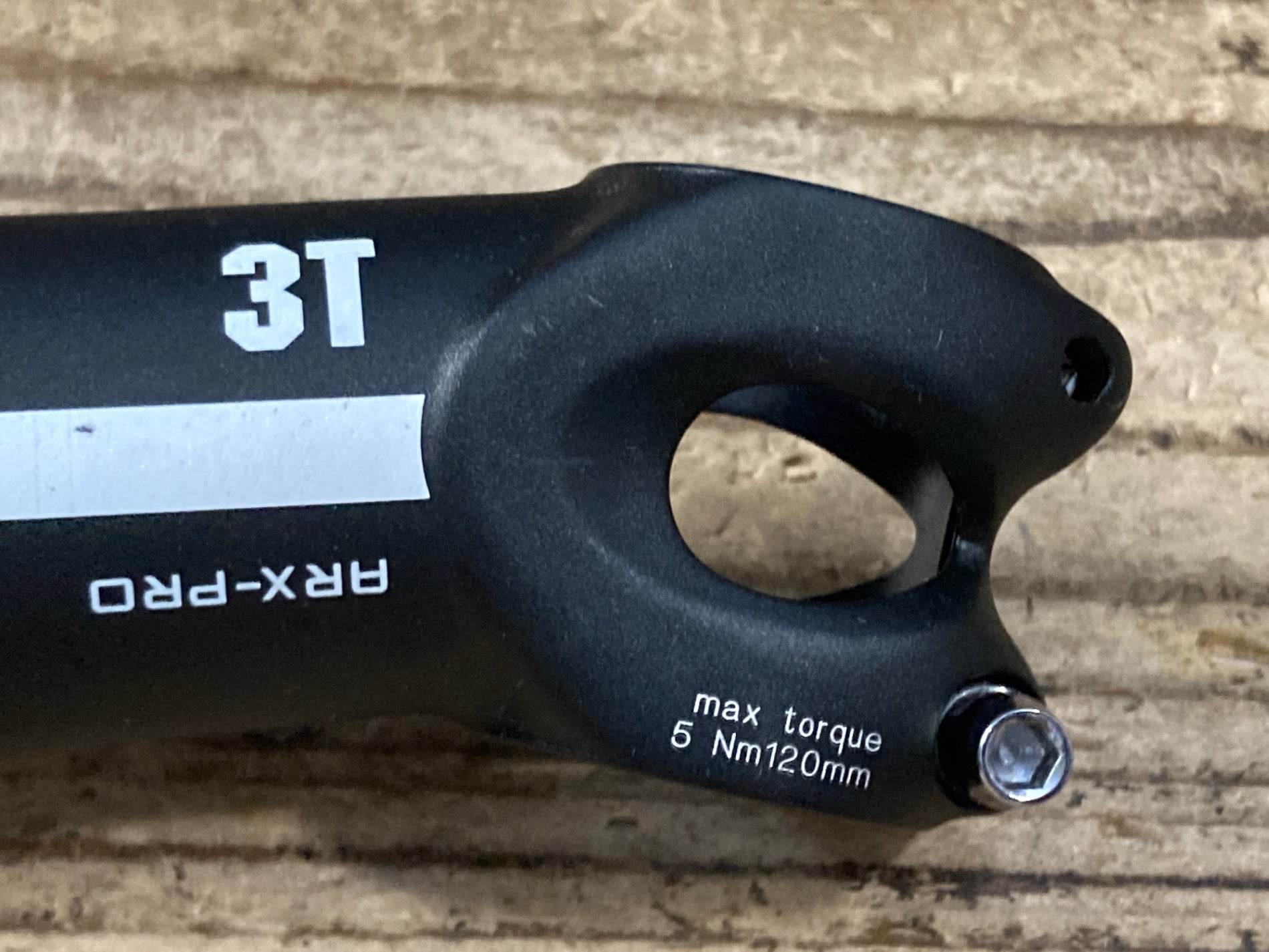 KH744 3T ARX-PRO アルミ ステム 120mm OS Φ31.8 17° – BICI AMORE