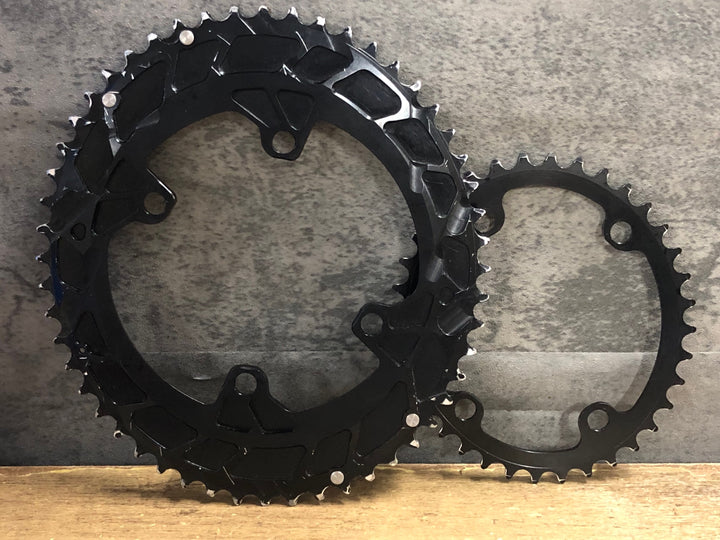 JY593 ローター ROTOR QRINGS チェーンリング 52/36T BCD110 4ARM