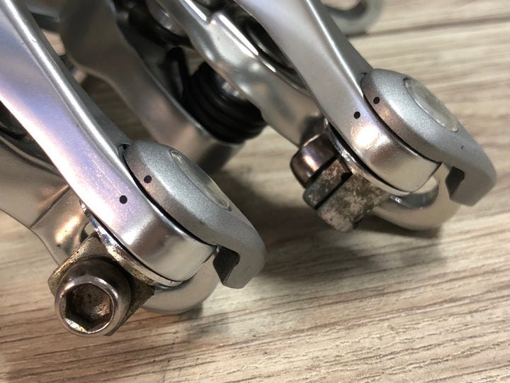 JC188 シマノ SHIMANO 105 BR-5800 キャリパーブレーキ 前後セット シルバー ※シューホルダー欠品