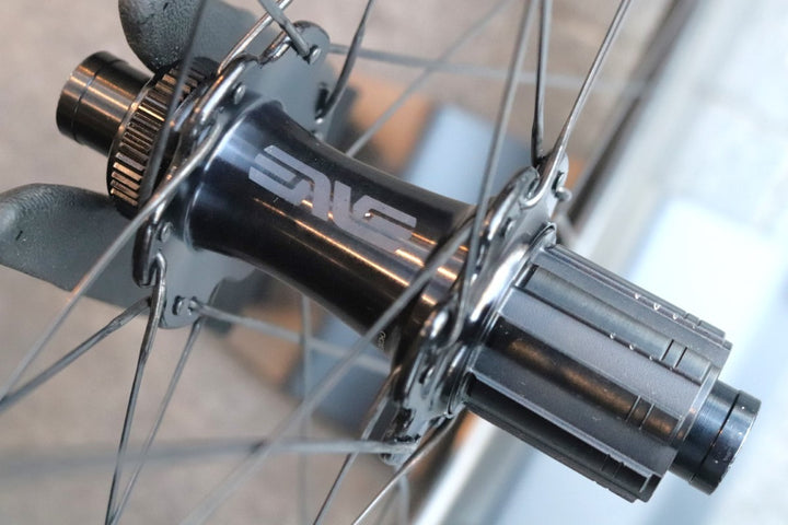 エンヴィ ENVE SES4.5 NEW カーボン チューブレス ホイールセット シマノ12/11S ワイドリム フックレス 鬼ベアリング 【東京南麻布店】