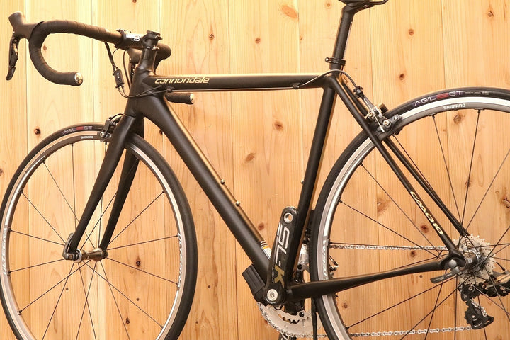 キャノンデール CANNONDALE キャド CAAD10 BLACK INC 2013年モデル 50サイズ シマノ アルテグラ 6770 DI2 MIX 10S アルミ ロードバイク 【芦屋店】