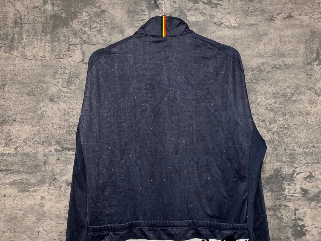 JV506 カペルミュール KAPELMUUR 長袖 サイクルジャケット デニムデザイン L 裏起毛