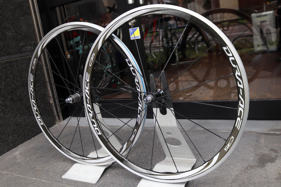 シマノ Shimano デュラエース DURA-ACE WH-9000 C35 CL アルカーボン クリンチャー ホイールセット シマノ11/12s 【東京南麻布店】