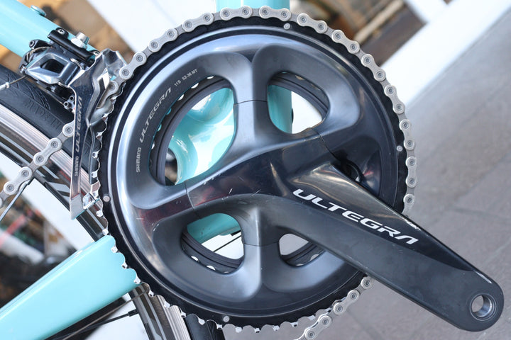 【塗装車】 ビアンキ Bianchi スペシャリッシマ SPECIALISSIMA 53サイズ シマノ アルテグラ R8000 11S カーボン ロードバイク RACING 3 完成車 【横浜店】