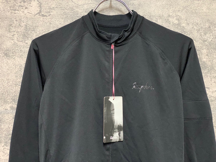 JE224 ラファ Rapha MEN'S LONG SLEEVE CORE JERSEY 長袖 サイクルジャージ S 裏起毛