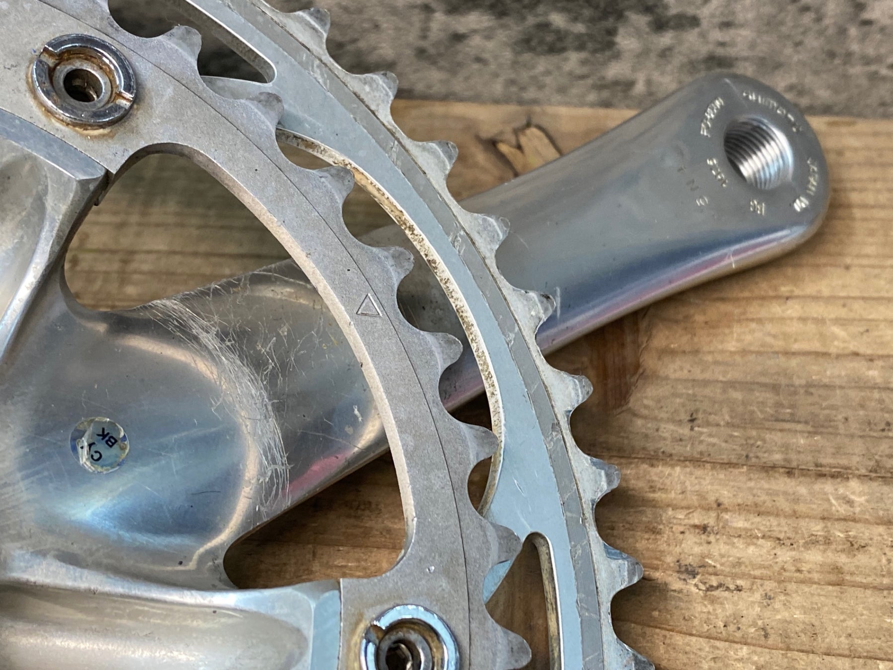 IU319 シマノ SHIMANO アルテグラ ULTEGRA FC-6500 クランクセット 50