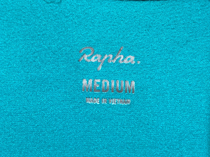 JO459 ラファ rapha ロングスリーブ 長袖 サイクルジャージ ターコイズグリーン M 裏起毛