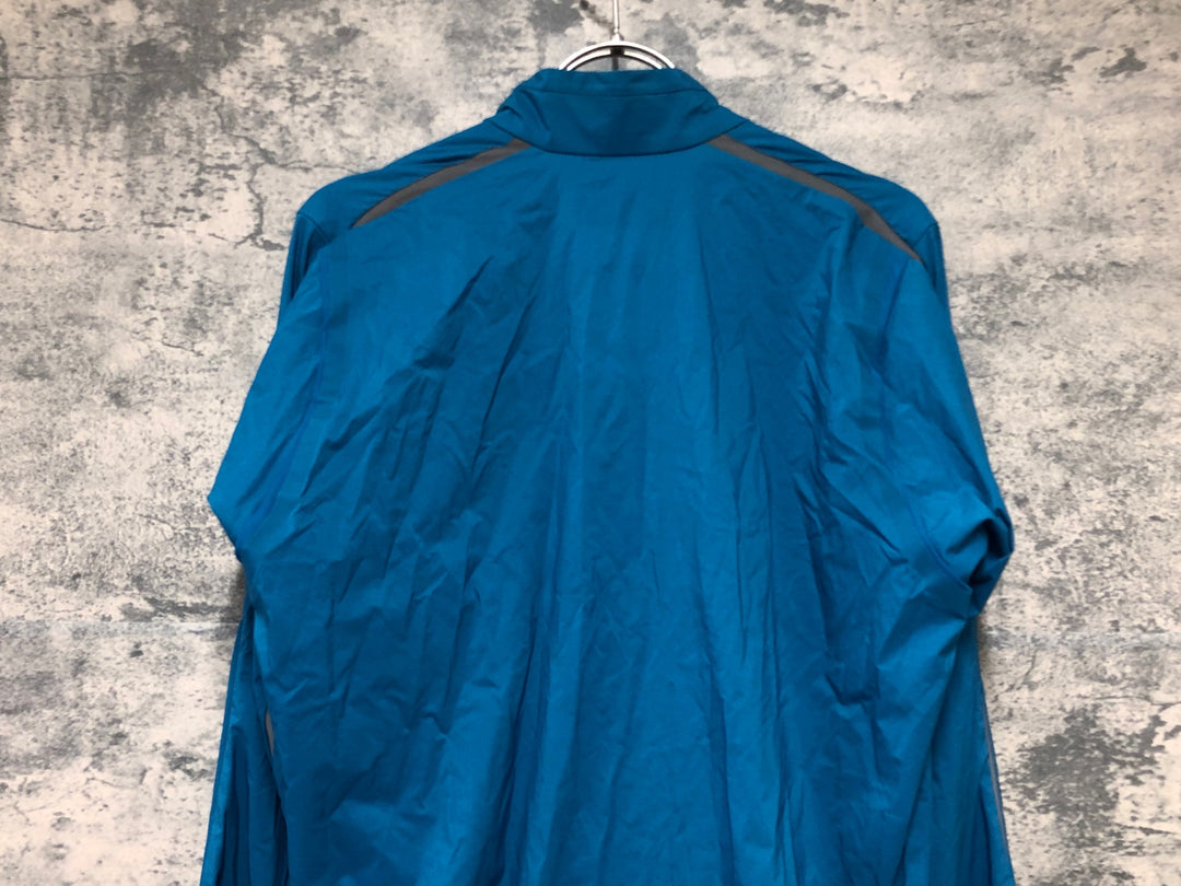 KL358 ラファ Rapha CLASSIC WIND JACKET 2 長袖 ウィンドブレーカー ターコイズ M