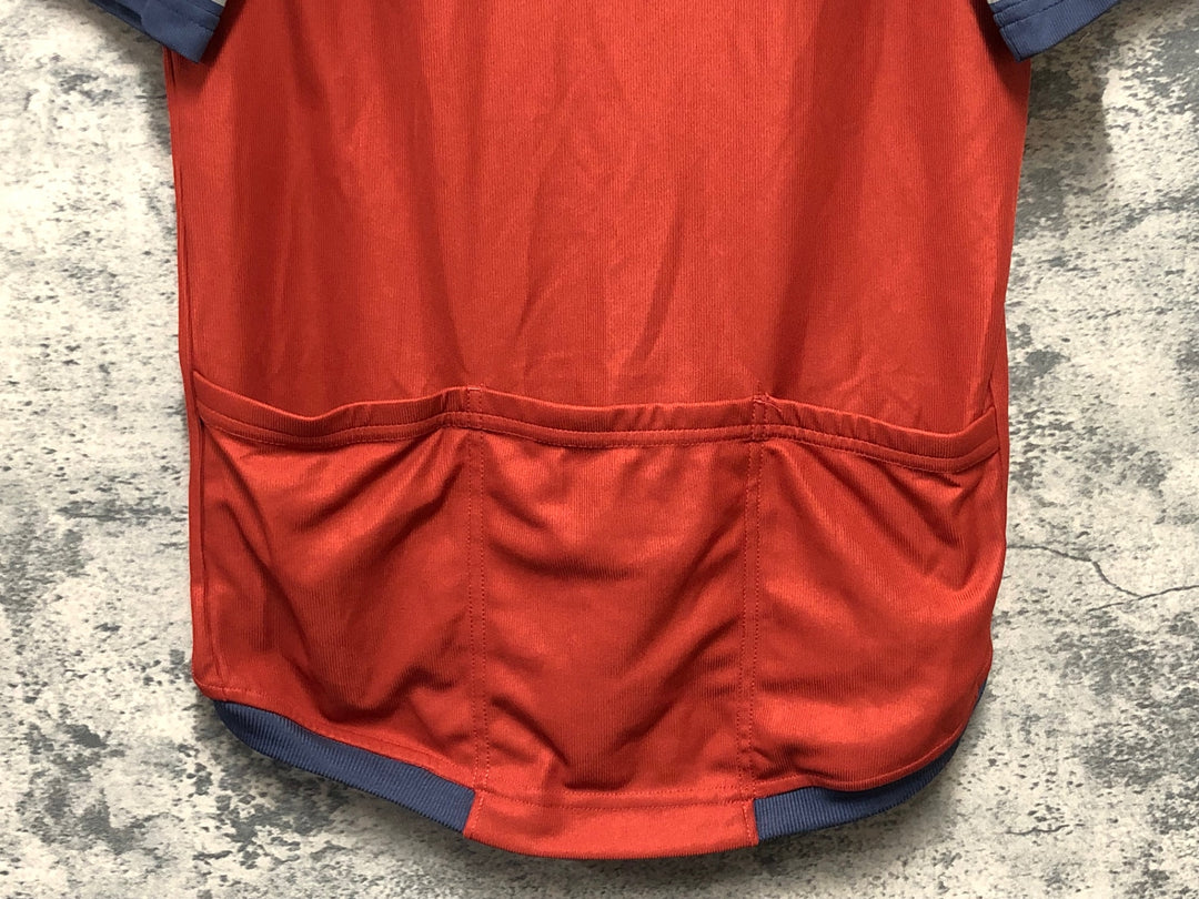 KL251 アディダス adidas 半袖 サイクルジャージ バーガンディ グレー L ハーフジップ