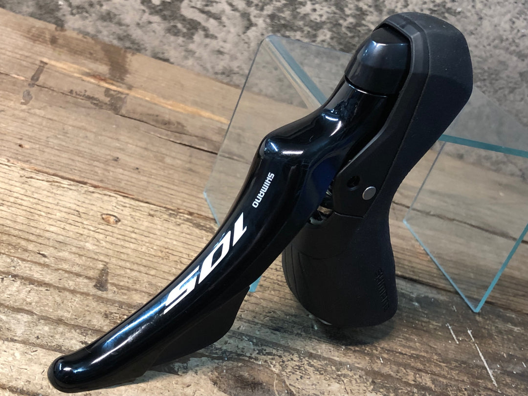 JI633 シマノ SHIMANO 105 ST-R7120 BR-R7170 左STIレバー ディスクブレーキキャリパーセット 油圧