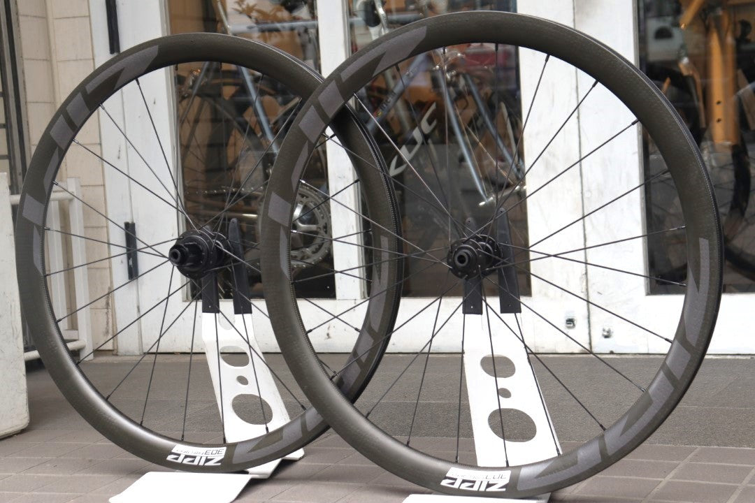 ジップ ZIPP 303 ファイアクレスト ディスク Firecrest DISC カーボン チューブレス ホイールセット シマノ11S/12S ワイドリム 25C フックレス 【横浜店】