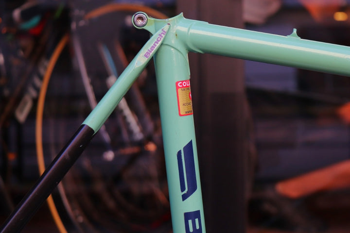 ビアンキ BIANCHI コロンバス COLUMBUS  SLX 1980年代 クロモリ フレームセット 【東京南麻布店】