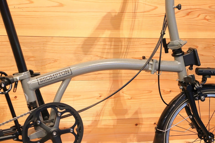 ブロンプトン BROMPTON P-LINE URBAN MIDBAR M4R ストームグレー 2022モデル 16インチ 折り畳み ミニベロ フォールディングバイク 【千葉店】