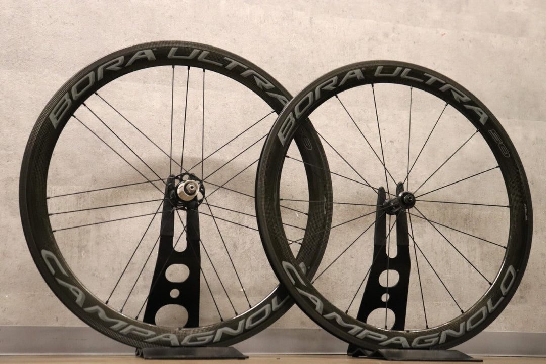 カンパニョーロ CAMPAGNOLO ボーラ ウルトラ BORA ULTRA 50 AC3 カーボン クリンチャー ホイールセット シマノ 12/11S 【さいたま浦和店】