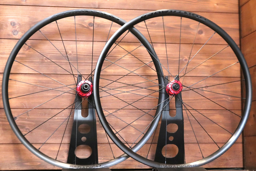 ボントレガー BONTRAGER パラダイム PARADIGM SL アルミ チューブレスレディ ホイールセット シマノ11S/12S 【東京南麻布店】