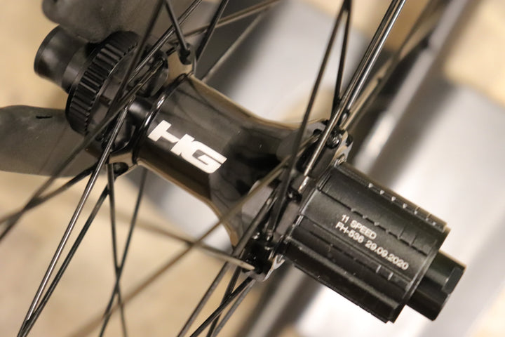 キャノンデール Cannondale ホログラム Hollowgram HG 35 カーボン チューブレスレディ シマノ 12/11S ホイールセット 【さいたま浦和店】