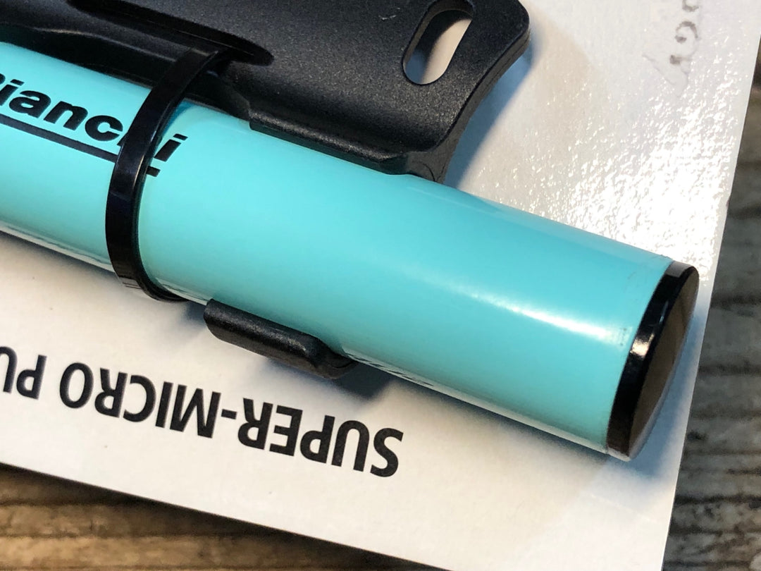 JQ741 ビアンキ Bianchi SUPER MICRO PUMP 携帯ポンプ 空気入れ チェレステ