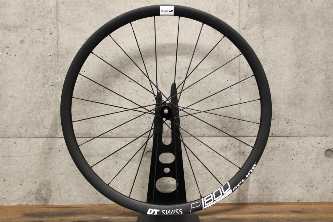 DT SWISS P1800 SPLINE 32 DB DISC アルミ チューブレスレディ ホイール シマノ 12/11S ワイドリム 18C リアのみ 【福岡店】