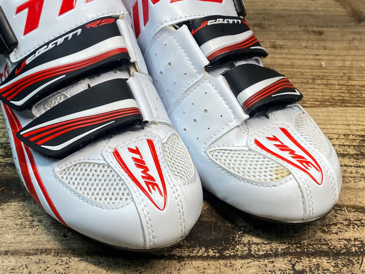 JR513 タイム TIME ULTEAM RS CARBON ビンディングシューズ 白 EU36