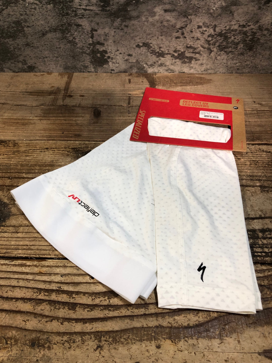 JV616 スペシャライズド SPECIALIZED DEFLECT UV LEG COVERS レッグカバー 白 M