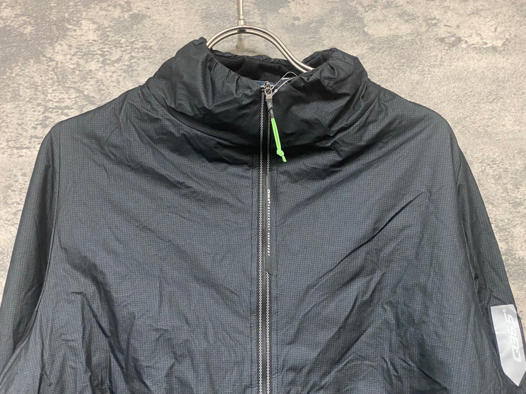KB642 Q36.5 Mens Adventure Winter Jacket 長袖 サイクルジャケット 黒 L 裏起毛