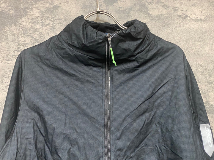 KB642 Q36.5 Mens Adventure Winter Jacket 長袖 サイクルジャケット 黒 L 裏起毛