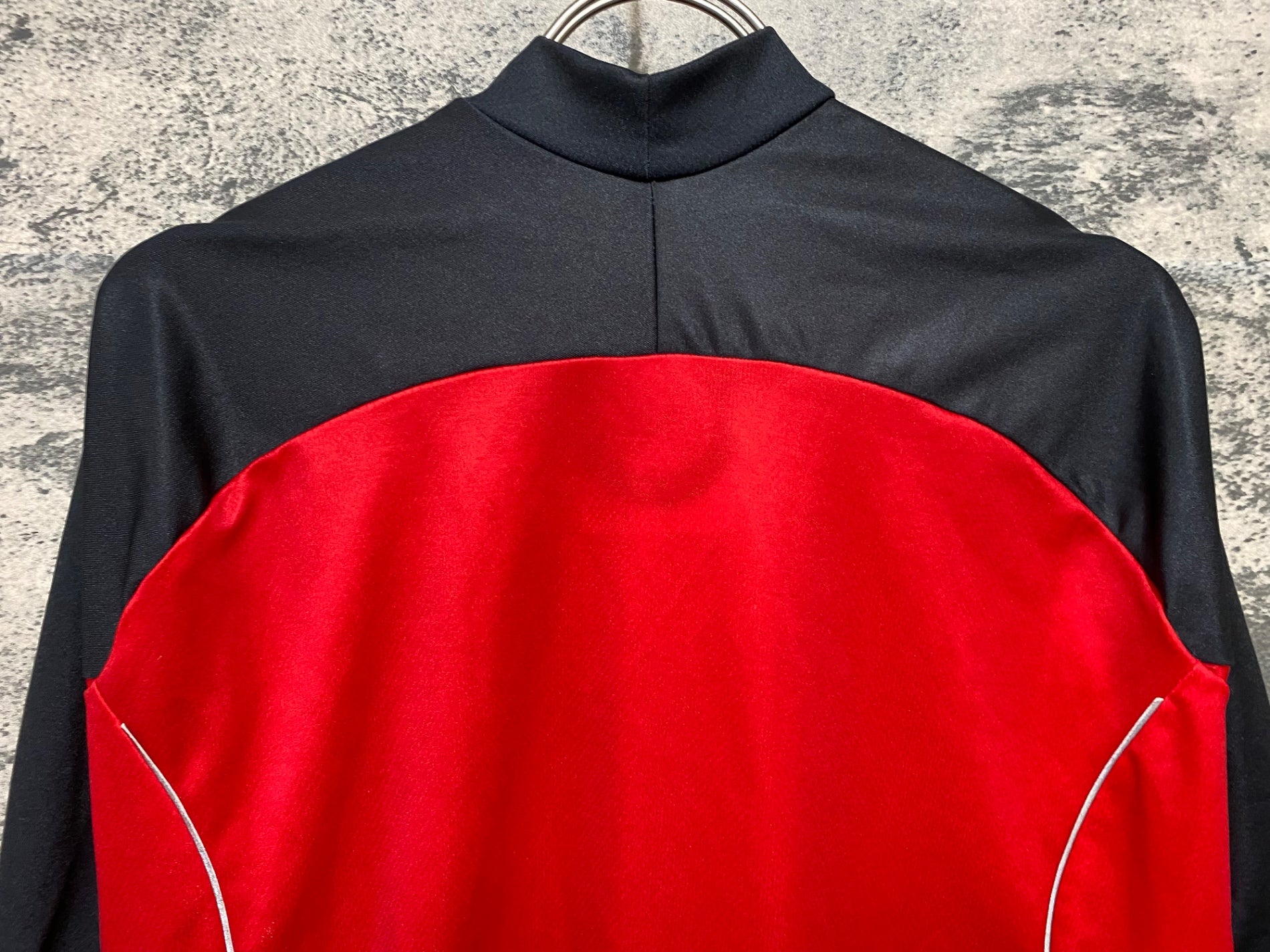 KC488 アソス assos Intermediate Jersey 長袖 サイクルジャージ 赤 L