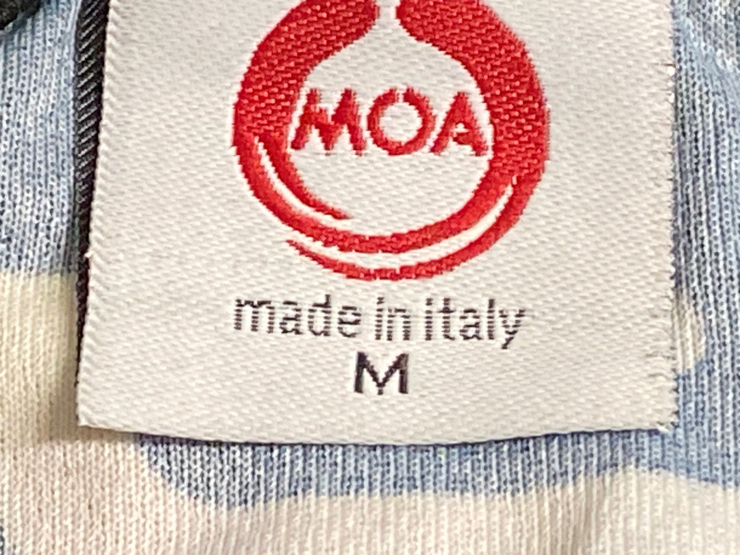 KF469 モア MOA 半袖 サイクルジャージ 黒 白 M RIDLEY