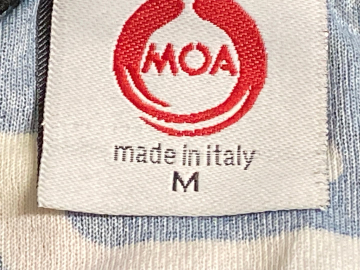 KF469 モア MOA 半袖 サイクルジャージ 黒 白 M RIDLEY