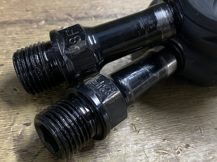 KO373 スピードプレイ SPEEDPLAY ULTRA LIGHTACTION ビンディングペダル 黒 セット