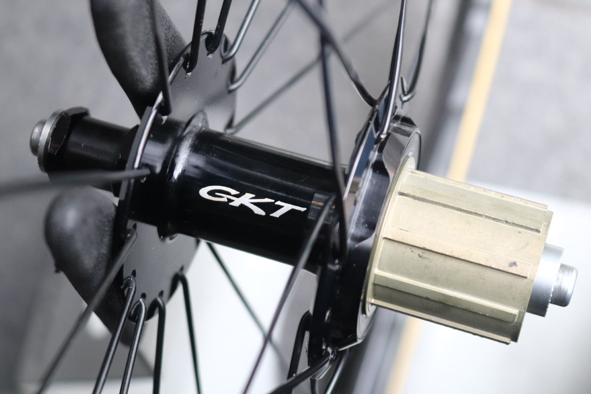 EMINENZA ピストバイク用ホイールセット　カーボン　チューブラー 新 発売車・バイク・自転車 - EMINENZA ピストバイク用ホイールセット