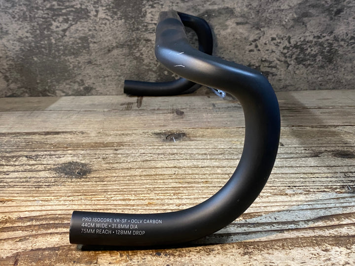 JS177 ボントレガー BONTRAGER PRO ISO CORE VR-SF カーボン ドロップハンドル ブラケット C-C440mm Φ31.8