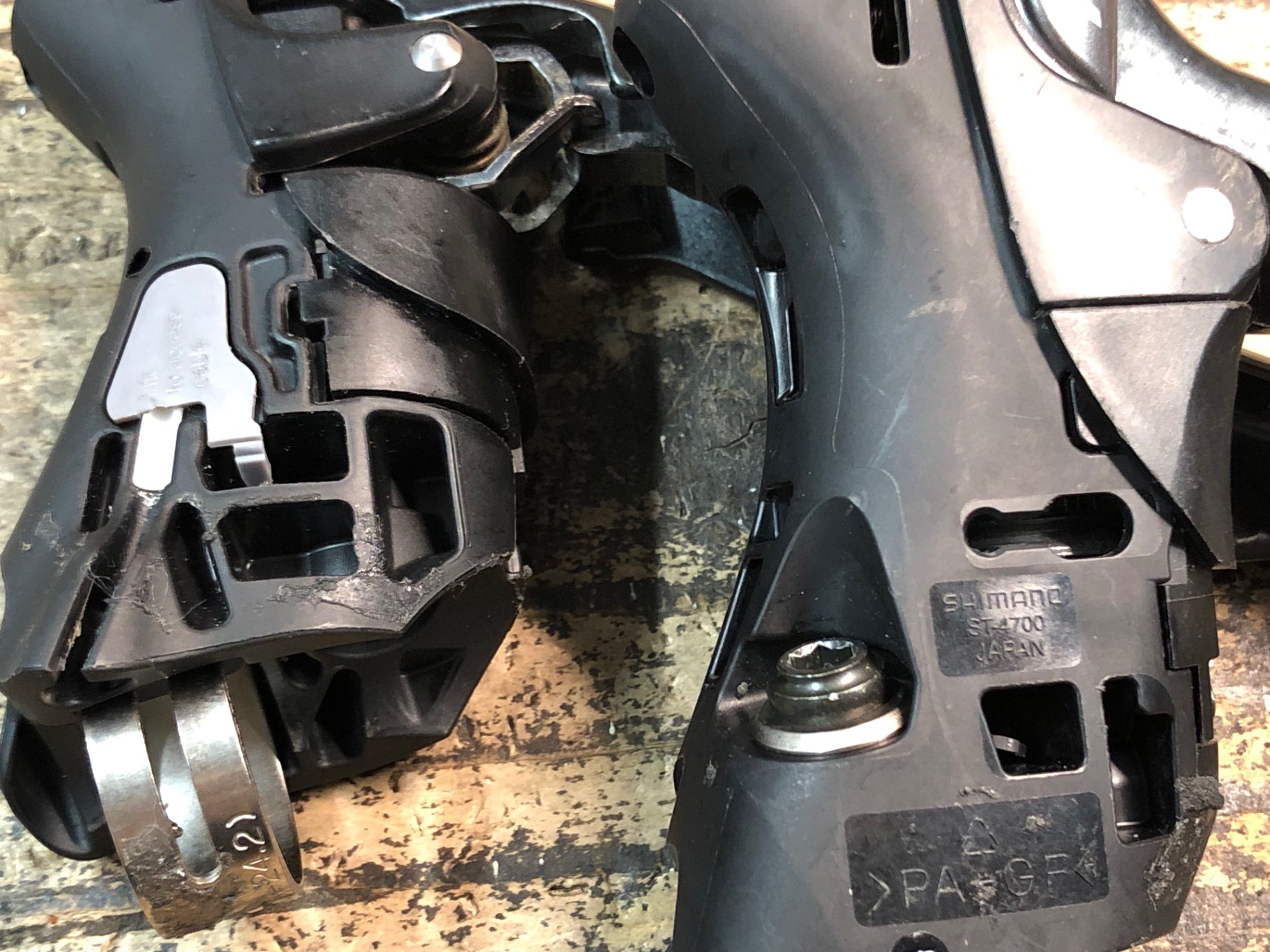 JK760 シマノ SHIMANO ティアグラ Tiagra ST-4700 STIレバー 2x10S