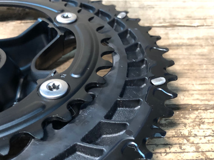 JI343 シマノ SHIMANO 105 FC-R7100 クランクセット 165mm 50/34T 12S
