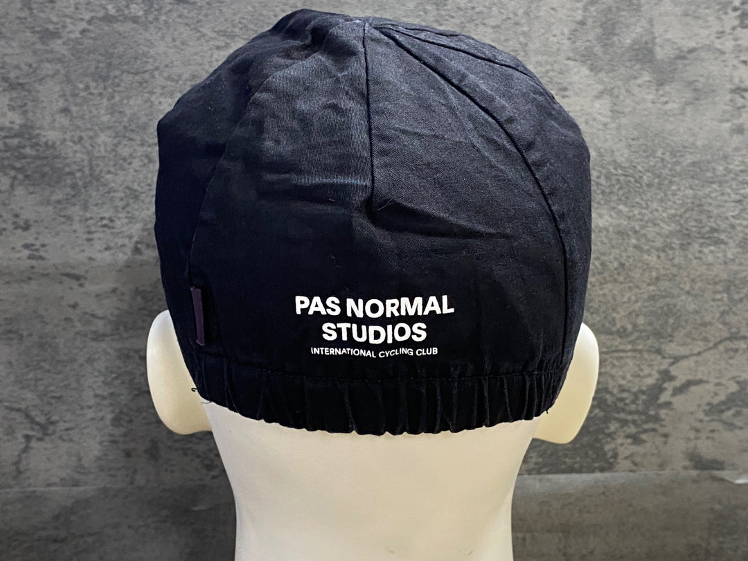 KA600 パスノーマルスタジオ PAS NORMAL STUDIOS サイクルキャップ 黒 ワンサイズ ※つばクセあり