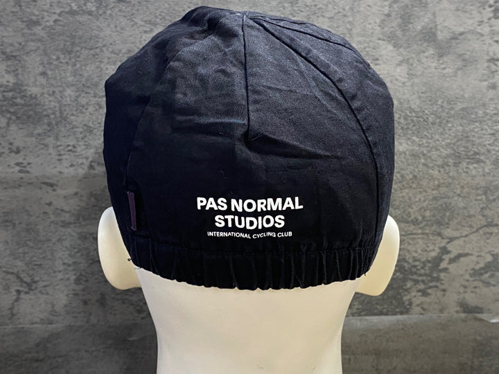 KA600 パスノーマルスタジオ PAS NORMAL STUDIOS サイクルキャップ 黒 ワンサイズ ※つばクセあり