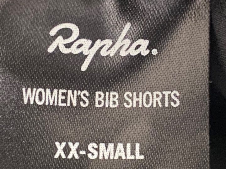 JE284 ラファ Rapha WOMEN'S CLASSIC BIB SHORTS カーゴ ビブショーツ ブラック レディース XXS
