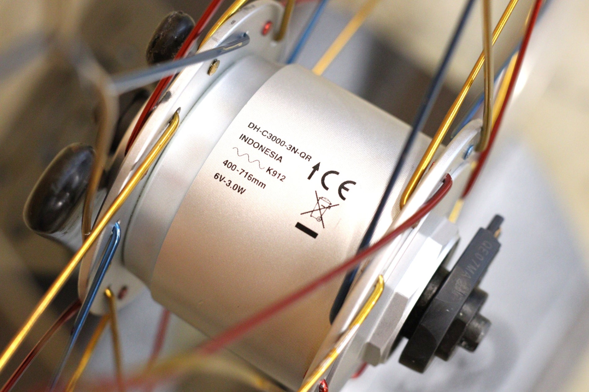 アラヤ ARAYA SA-730 ハブ ダイナモ アルミ 手組 ホイール フロント