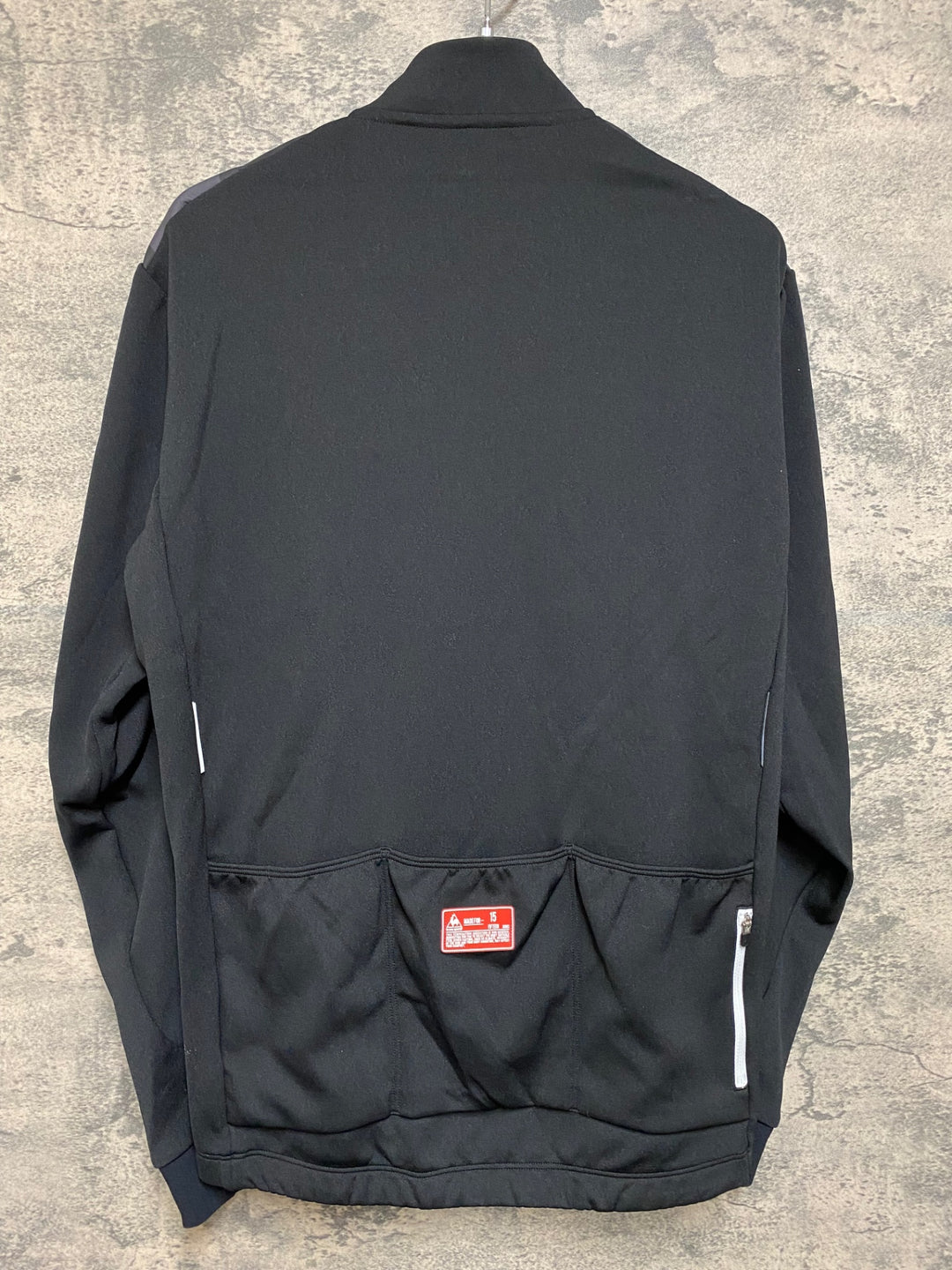 JN190 ルコックスポルティフ le coq sportif 長袖 サイクルジャージ 黒 L 裏起毛