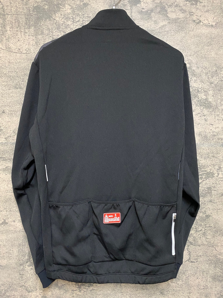 JN190 ルコックスポルティフ le coq sportif 長袖 サイクルジャージ 黒 L 裏起毛