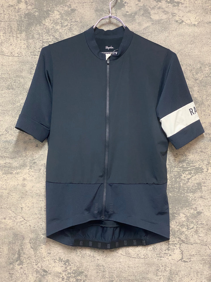 KQ586 ラファ Rapha PRO TEAM JERSEY 半袖 サイクルジャージ 黒 M