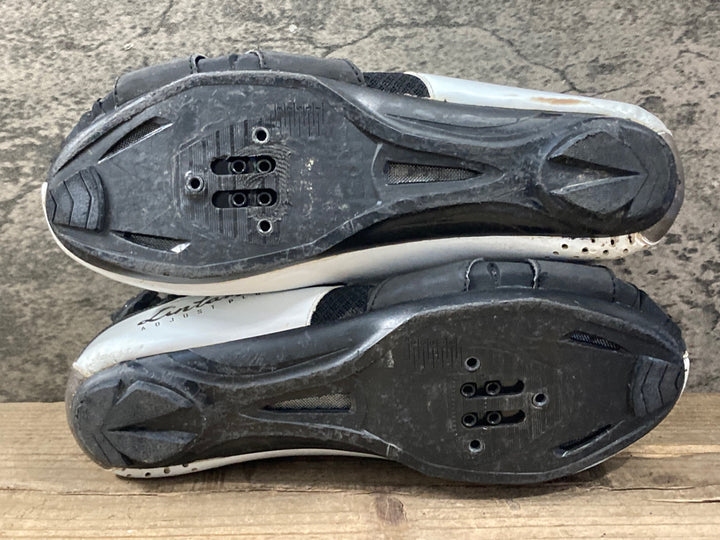 KO726 リンタマン Lintaman アジャストプラス ADJUST PLUS ビンディングシューズ EU44 3穴2穴両用 白