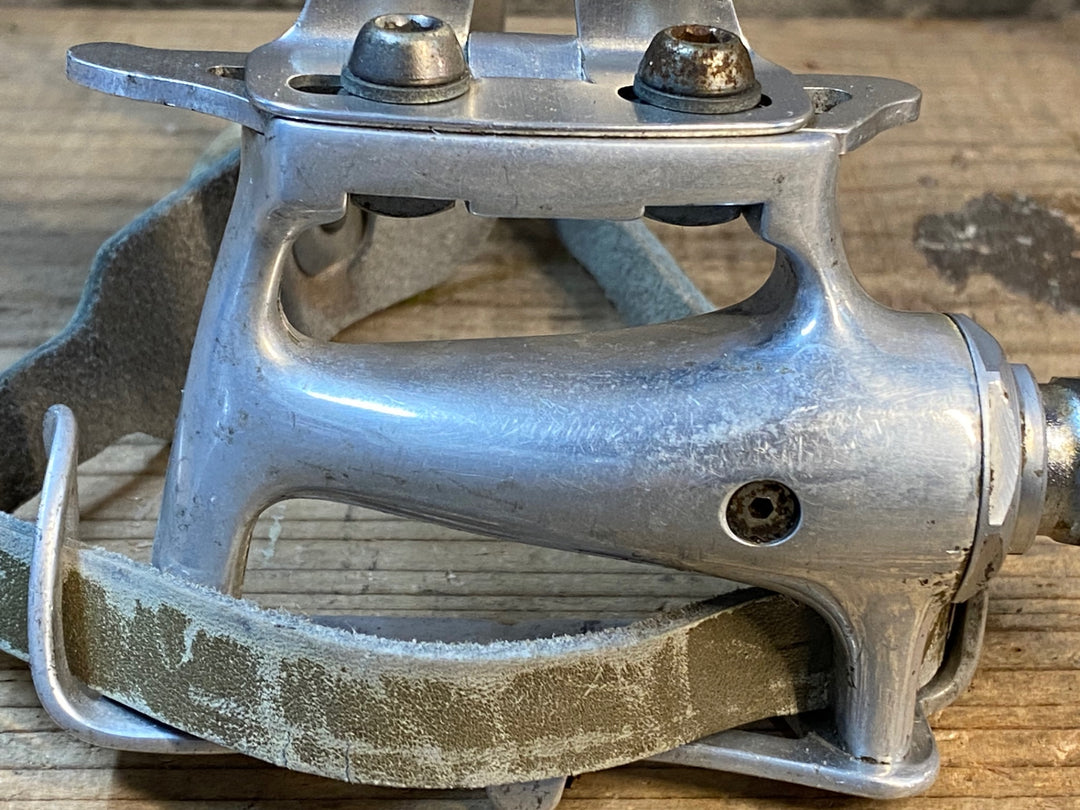 IX652 カンパニョーロ CAMPAGNOLO Cレコード C-RECORD トゥークリップ ペダル L