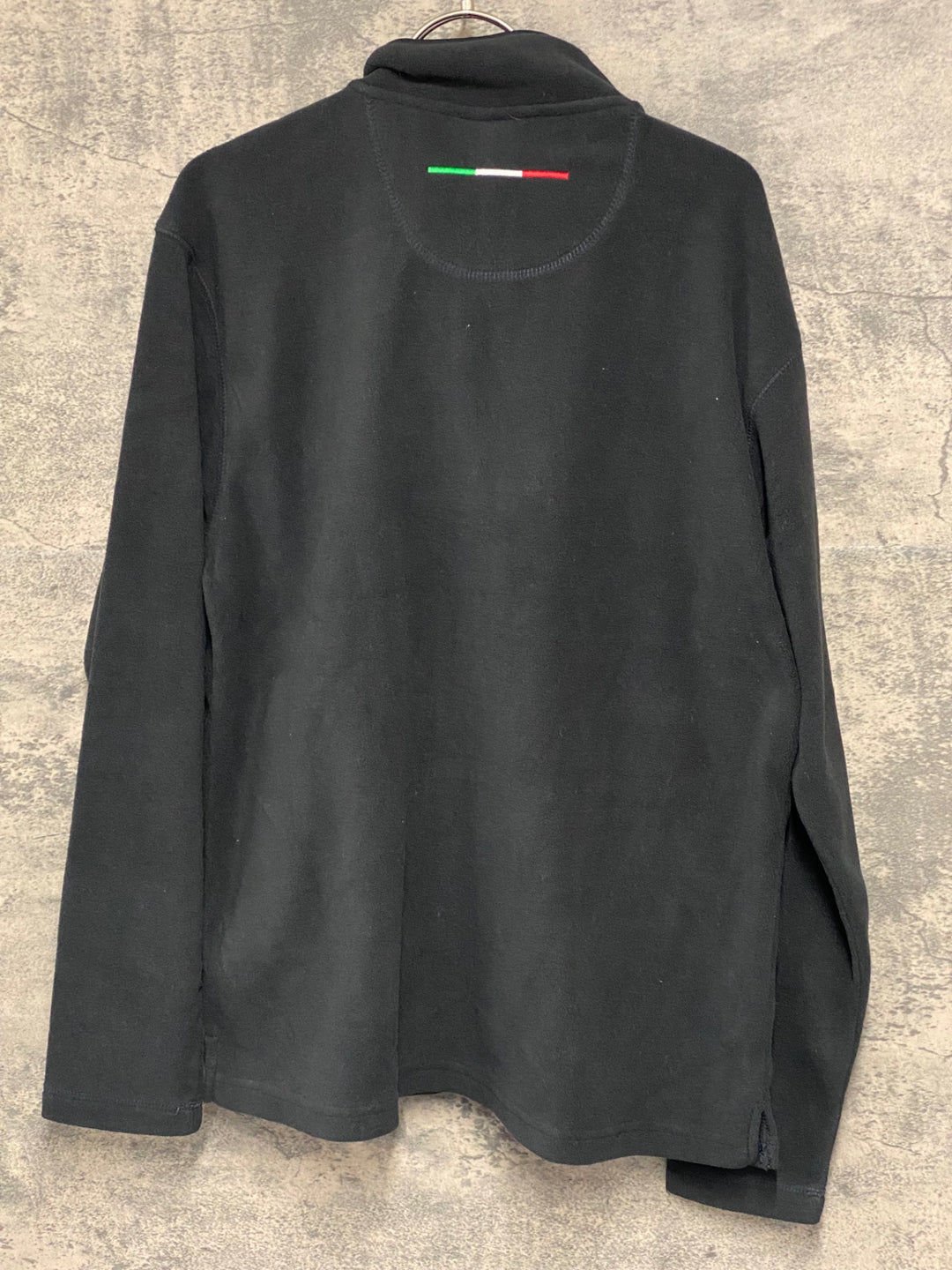 JV553 カステリ CASTELLI 長袖 ジャケット 黒 M 裏起毛 ITALIA Skoda