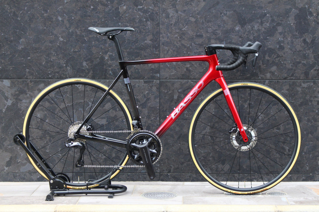 未走行品！ バッソ BASSO ディアマンテ DIAMANTE DISC 2024モデル 530サイズ シマノ アルテグラ R8170 12S Di2 カーボン ロードバイク 【福岡店】