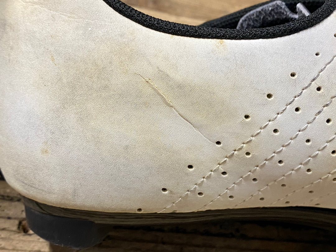 KG176 フィジーク fizik TEMPO R5 POWERSTRAP shoes ビンディングシューズ 白 EUR43.5
